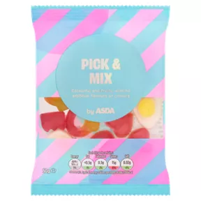 ASDA Pick & Mix 50g is not suitable for vegans