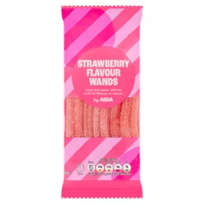 ASDA Strawberry Flavour Wands 50g are vegan