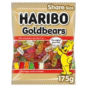 Haribo Goldbears 175g are unsuitable for vegans