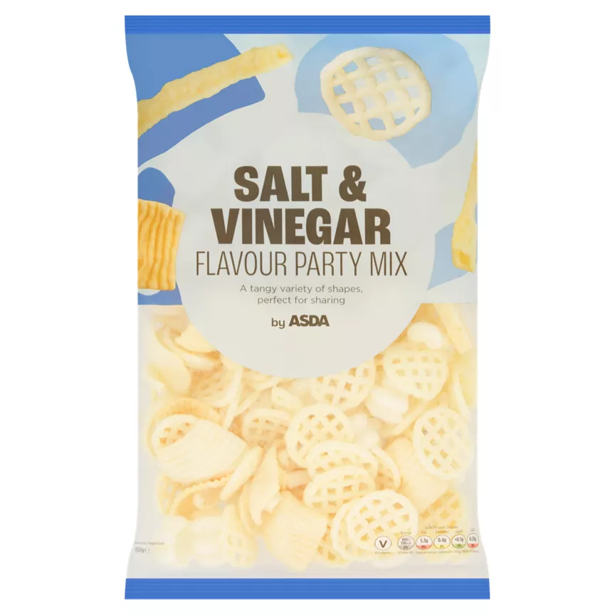 ASDA Asda Salt & Vinegar Flavour Party Mix may be vegan