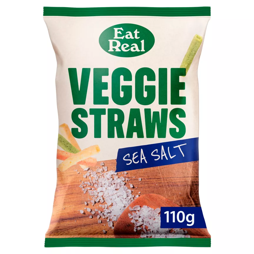 Eat Real Sea Salt Veggie Straws are suitable for both vegans and vegetarians