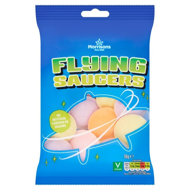 Morrisons Flying Saucers are vegan-friendly