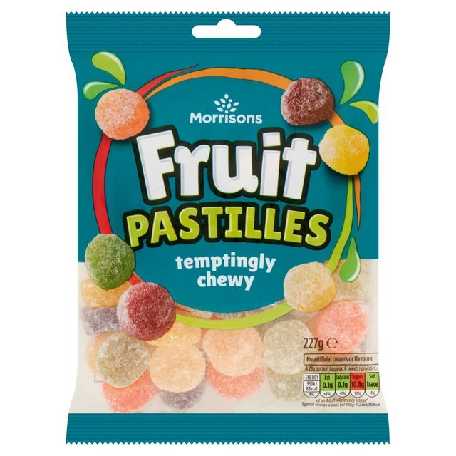 Morrisons Fruit Pastilles are not suitable for vegans or vegetarians