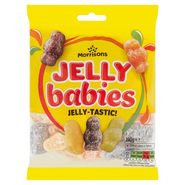 Morrisons Jelly Babies are not vegan-friendly or vegetarian