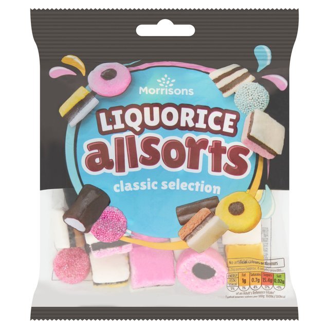 Morrisons Liquorice Allsorts are not vegan-friendly or vegetarian
