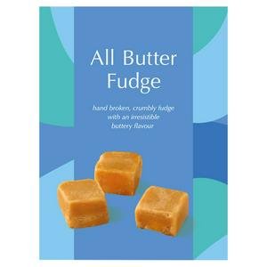 Sainsbury's All Butter Fudge is not vegan-friendly