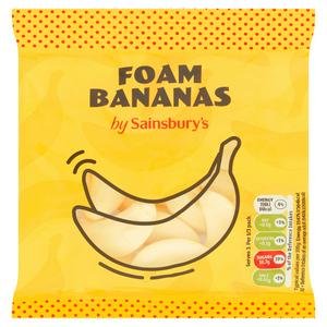 Sainsbury's Foam Banana Sweets are not suitable for vegans or vegetarians