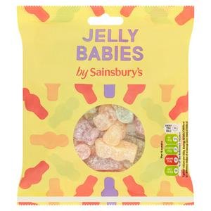 Sainsbury's Jelly Babies Sweets 225g are not suitable for vegans or vegetarians