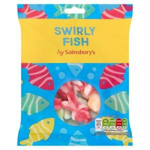 Sainsbury's Jelly Swirly Fish sweets are not vegan-friendly or vegetarian