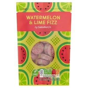 Sainsbury's Watermelon & Lime Fizz Sweets are vegan-friendly and vegetarian