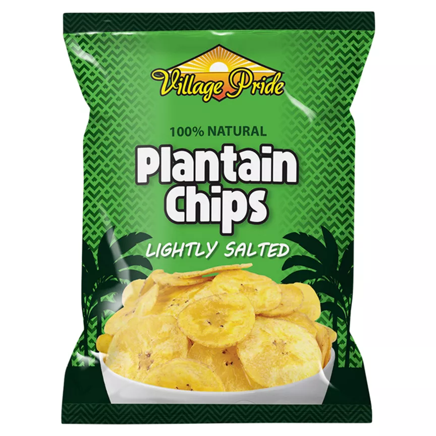 Village Pride Plantain Chips Lightly Salted are suitable for vegans and vegetarians